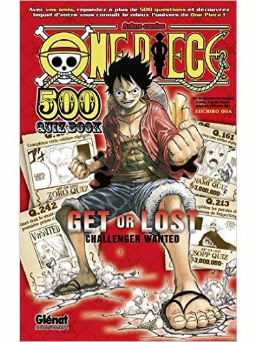 One Piece 500 quizz book de Eichiro Oda
