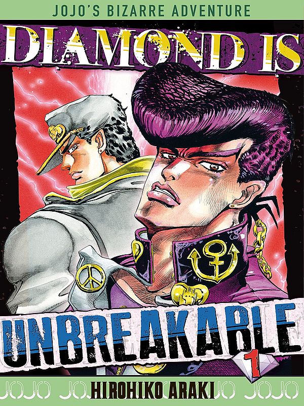 DIAMOND IS UNBREAKABLE volume 1 de Hirohiko ARAKI, Éditions Tonkam Shônen Manga