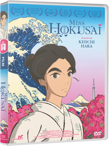Miss Hokusai de Keiichi Hara sort en DVD chez @Anime.