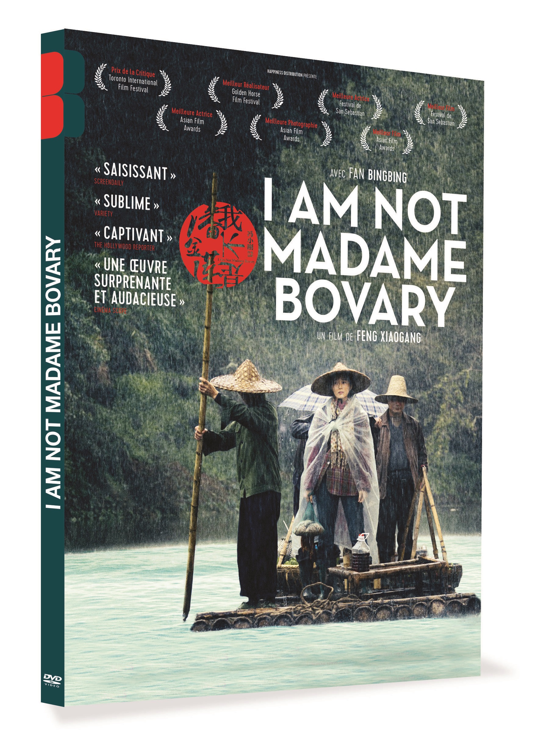 I am not Madame Bovary du réalisateur chinois Feng Xiaogang sort en DVD chez Blaq Out.