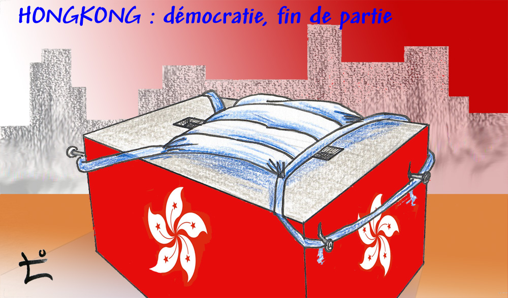 Image du mois 2020-07 : Chine – Hong Kong, la fin du principe « un pays, deux systèmes ».