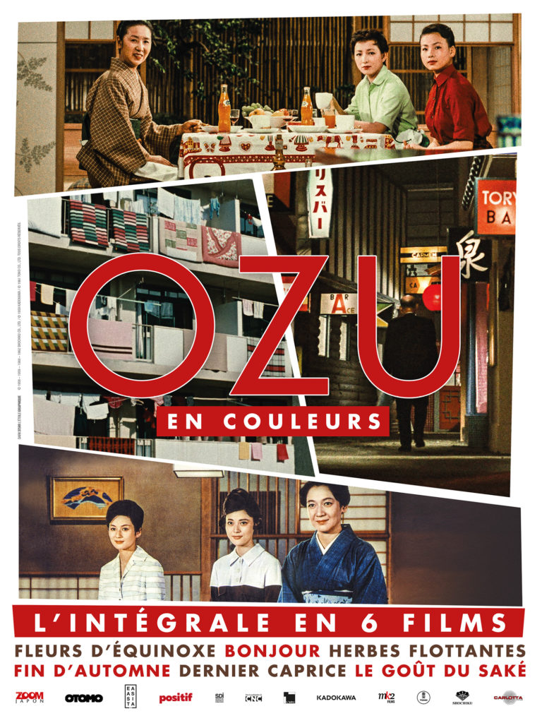 Yasujiro Ozu, rétrospective en 6 films en couleurs, le 19 août au cinéma.