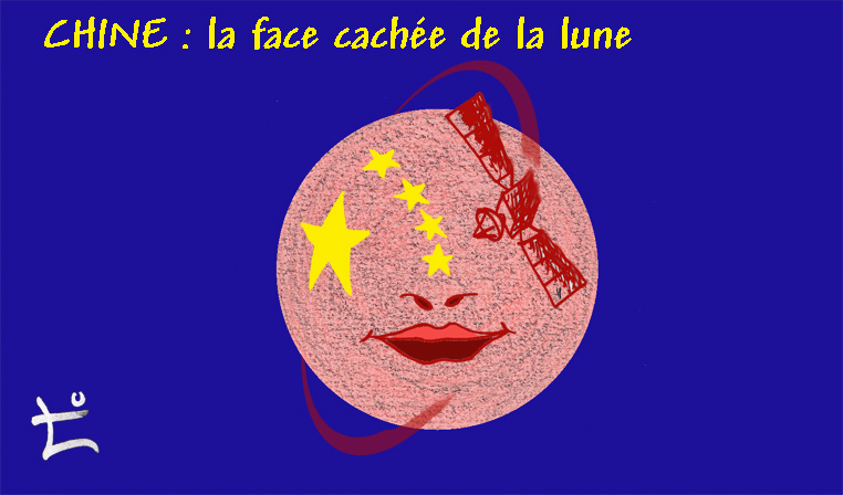 Image du mois 2020-12 – Chine :  »Fly me to the moon »