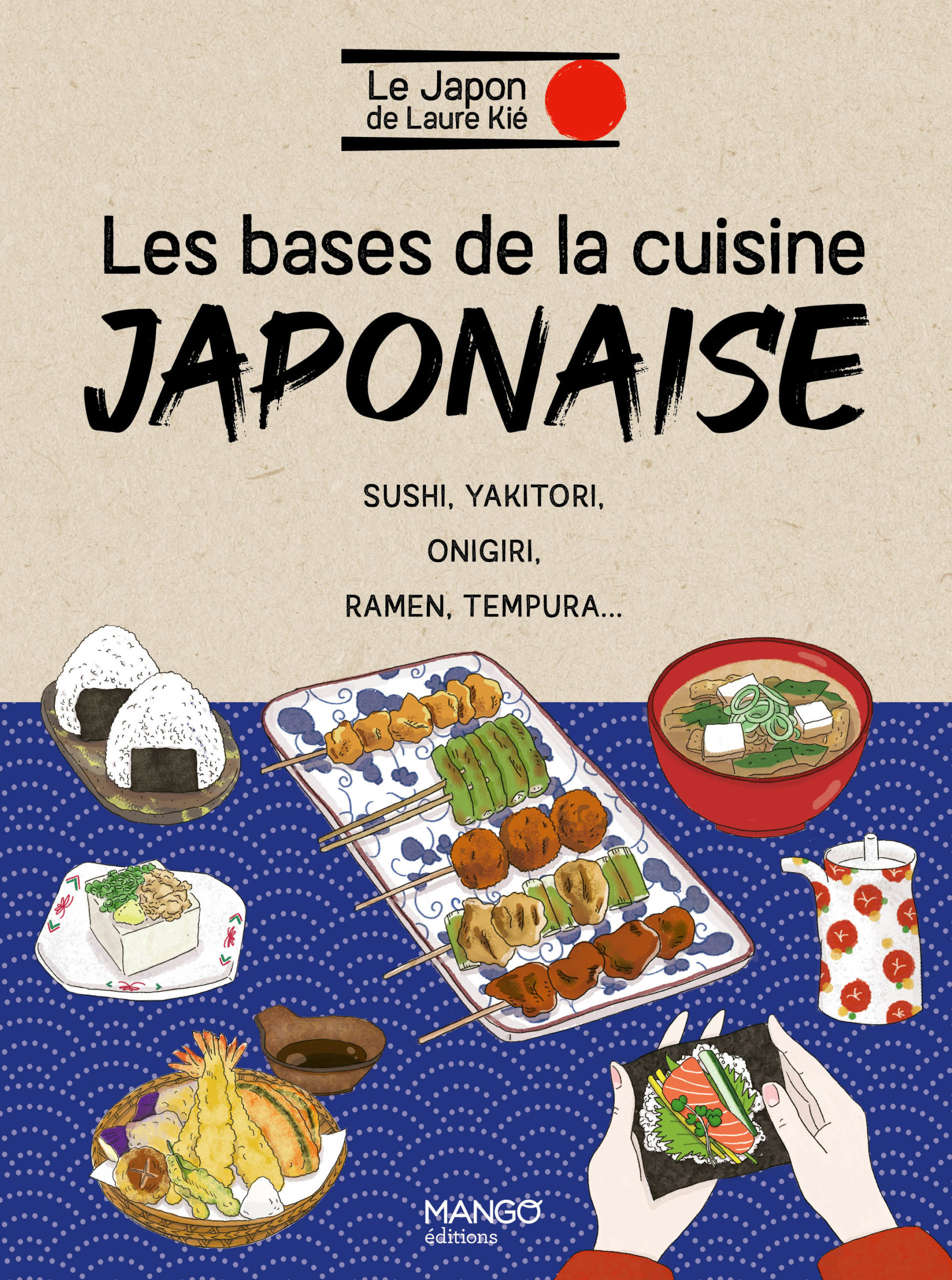 Deux livres illustrés pour découvrir la cuisine japonaise paraissent chez Mango.