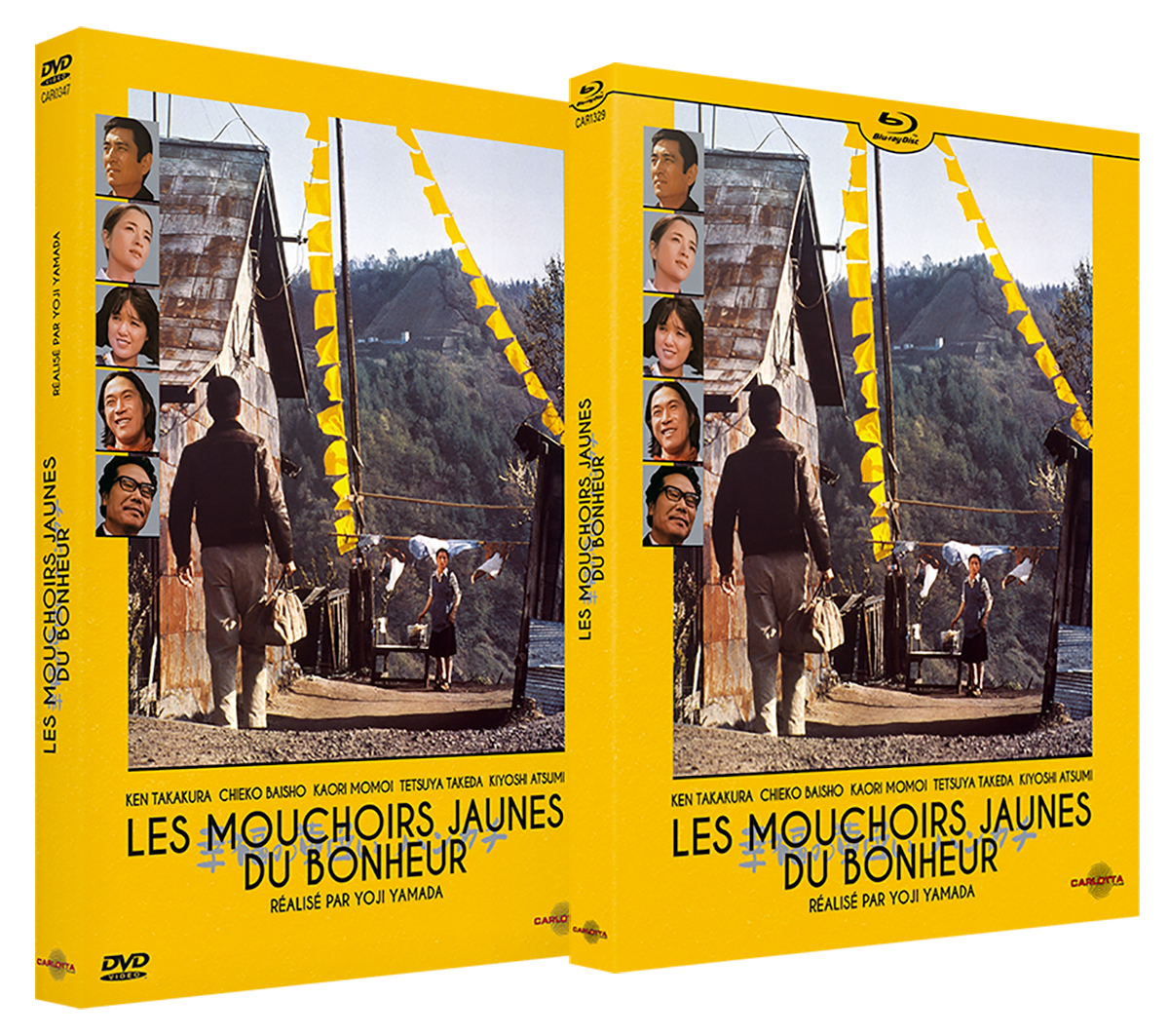 Les mouchoirs jaunes du bonheur de Yoji Yamada sort en DVD et Blu-ray Disc.
