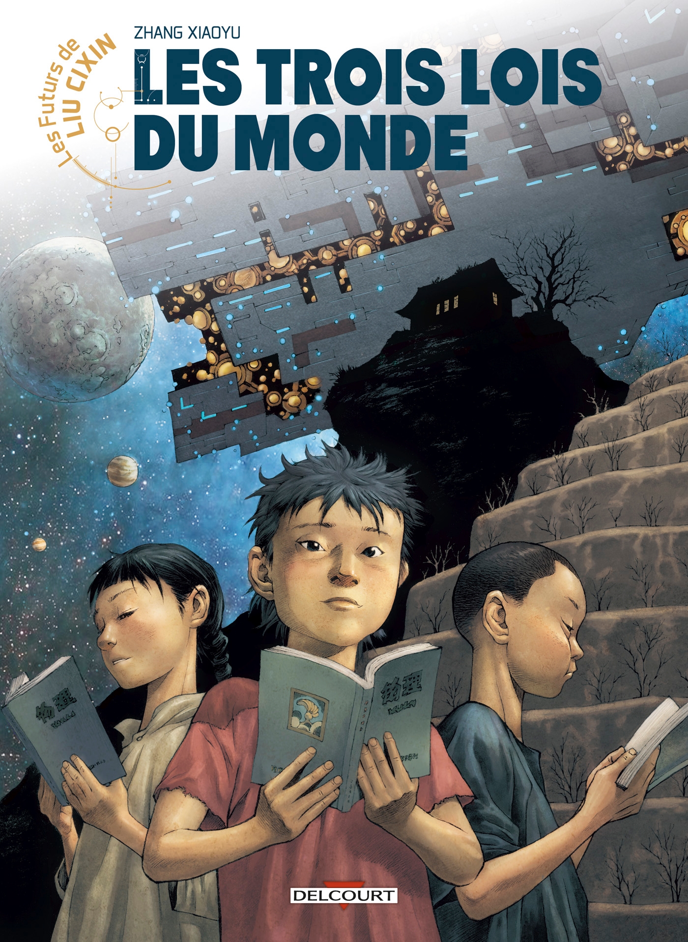 Les futurs de Liu Cixin adaptés en bande dessinée aux éditions Delcourt.