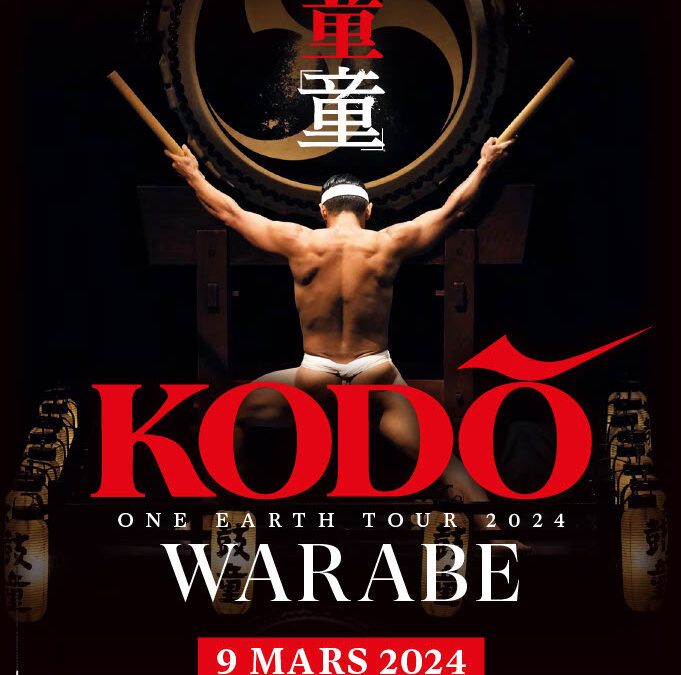 KODO, à l’Amphithéâtre 3000 de la Cité Internationale à Lyon le 9 mars 2024 à 20h.