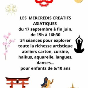 MERCREDIS CREATIFS ASIATIQUES