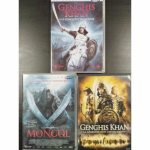 Pack DVD Mongol / Genghis Khan - la légende d’un conquérant / Genghis Khan - A la conquête du monde
