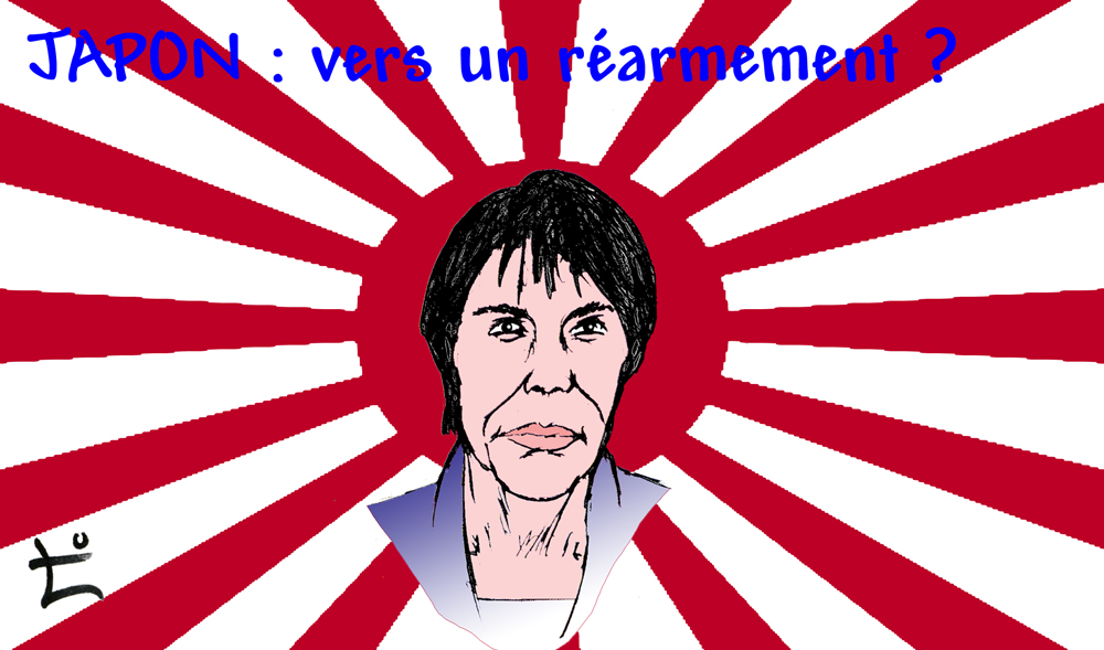 Dessin du mois 2026-05 – Japon : vers un réarmement ?