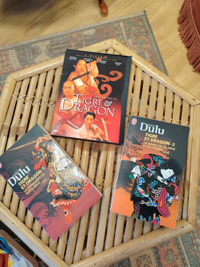 PACK Tigre et Dragon (DVD + livres)