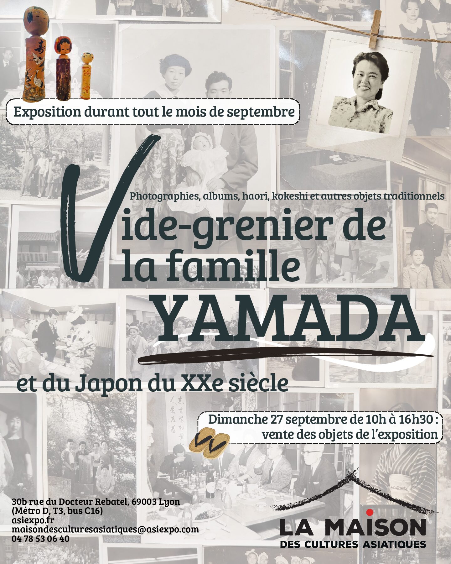 du 2/9 au 27/9/2026 - VIDE GRENIER DE LA FAMILLE YAMADA